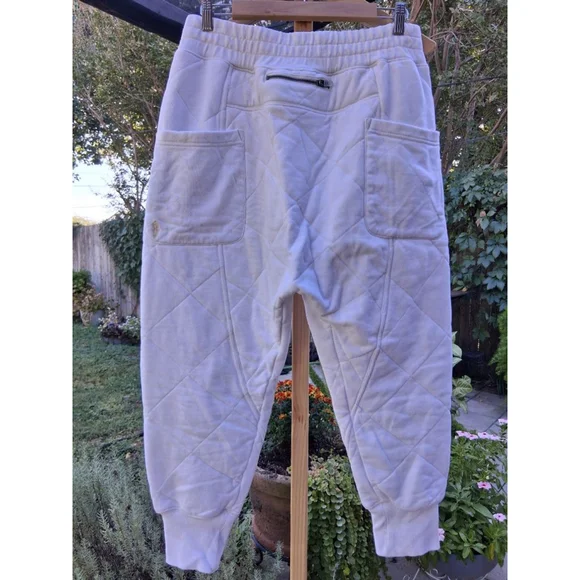 Free People FP Movement June Bug Quilted Joggers Pants Sz.M EUC - Picture 8 of 16